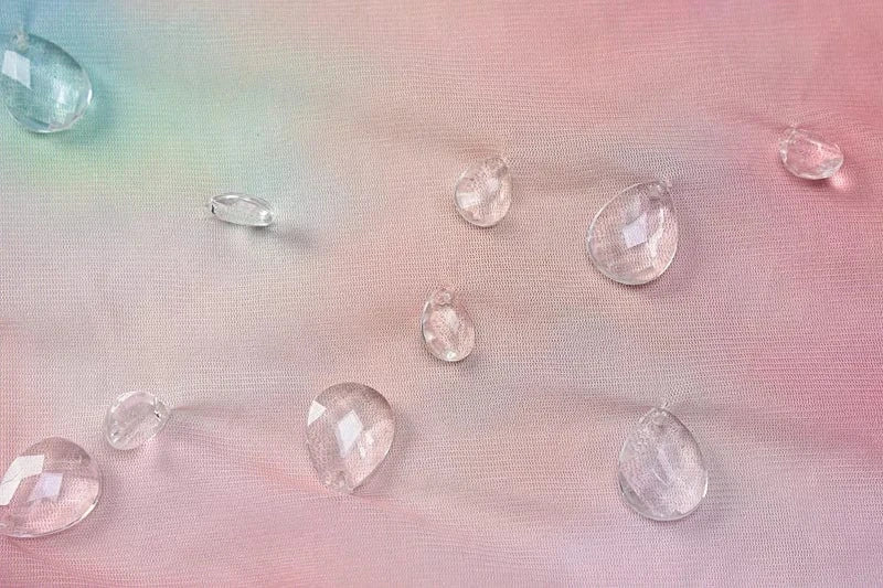 Fashion Crystal Sleeveless Transparent See Through Mesh Jewel Dress Hollow Out Bodycon Mini Sexy Club Dress