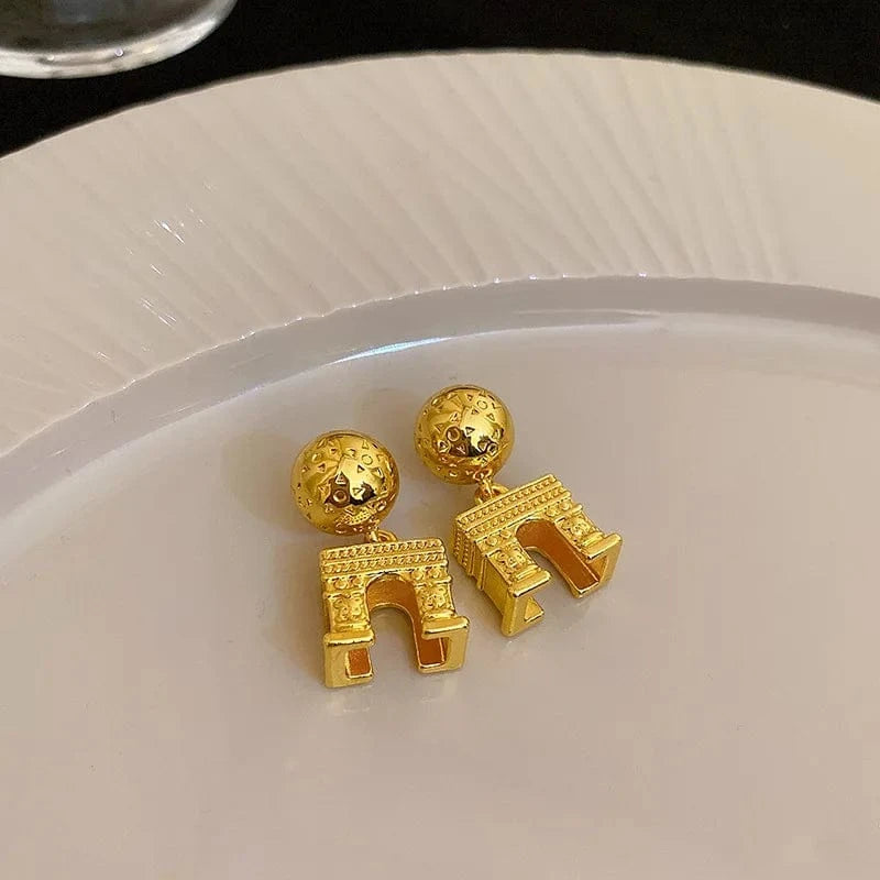 Fashion earrings 2023 fashion jewelry rings fine jewelry ring 18Kgold plated women rings