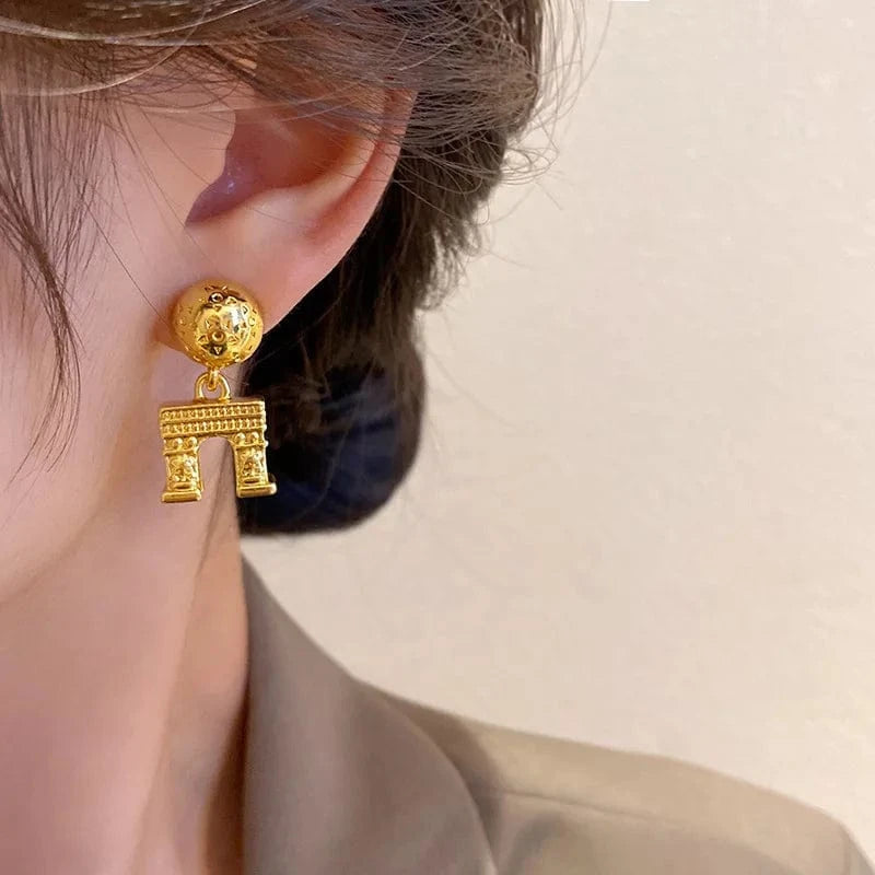 Fashion earrings 2023 fashion jewelry rings fine jewelry ring 18Kgold plated women rings