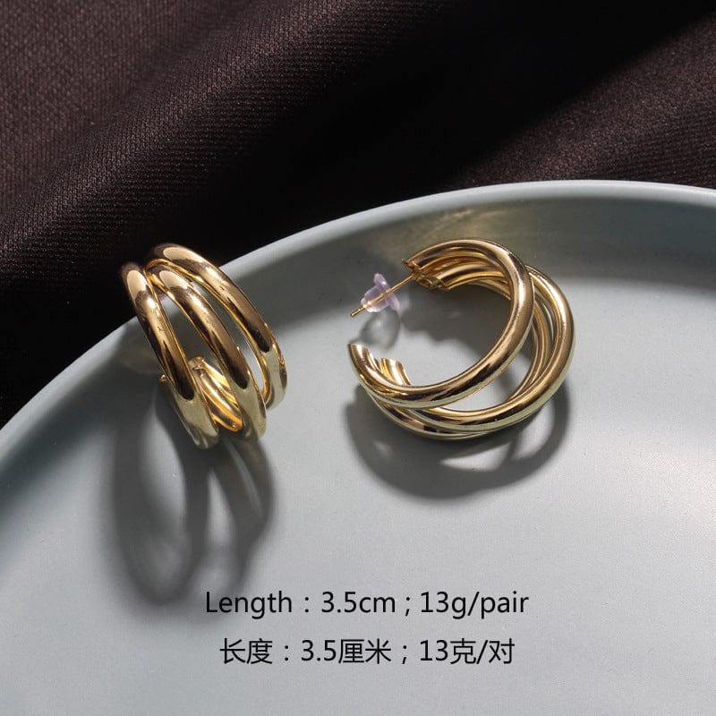 fashion earrings designs / 1 Kaimei White Color Big Heart Stud Earrings for Women Girl Korean Love Drop Glaze Aesthetic Enamel Big Stud Earrings For Women