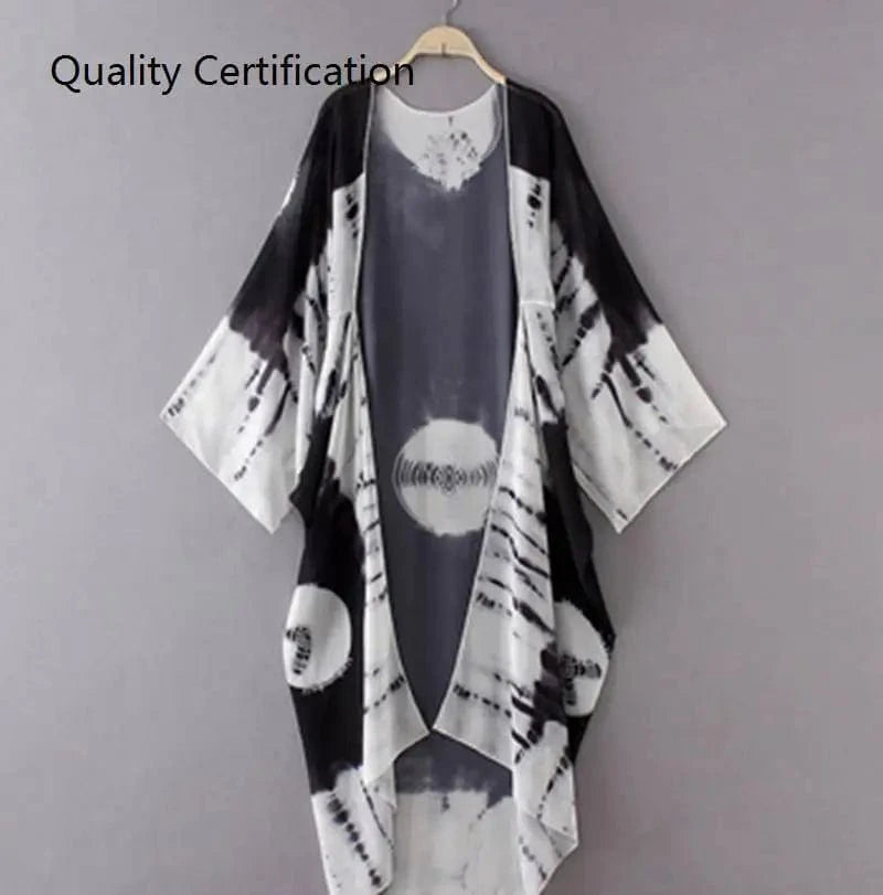 fashion full sleeve trench coat yellow chiffon duster for women woman overcoat outwear causal robe long dress cardigan