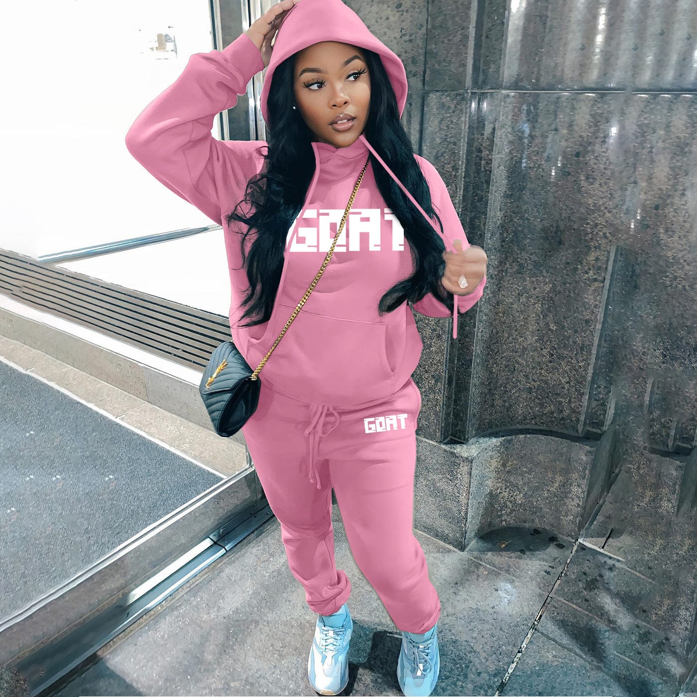 Fashion Gym Women Tracksuit Sweatsuit Set Running Tracksuit For Women