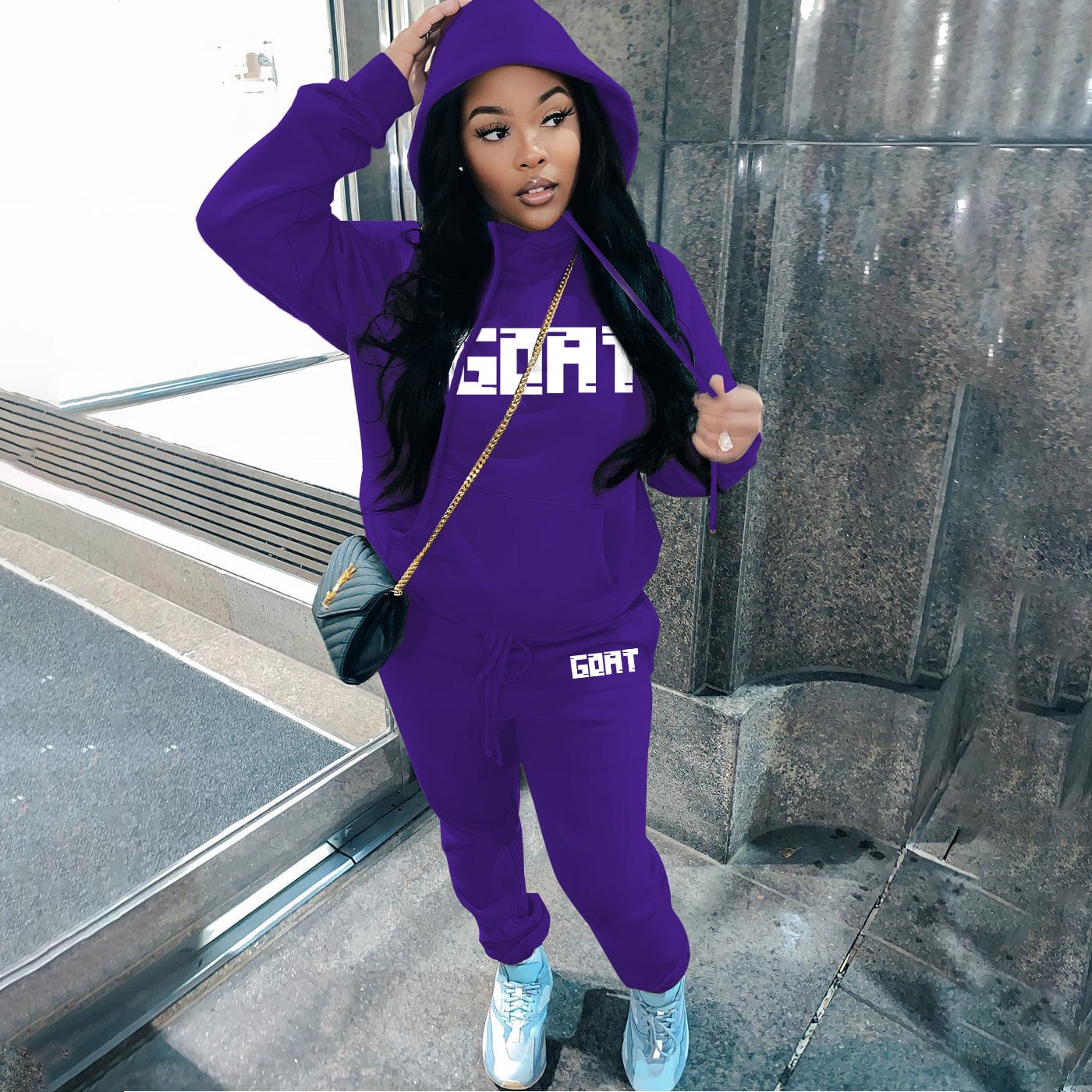 Fashion Gym Women Tracksuit Sweatsuit Set Running Tracksuit For Women