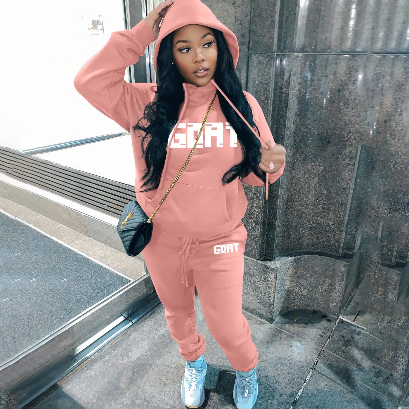 Fashion Gym Women Tracksuit Sweatsuit Set Running Tracksuit For Women