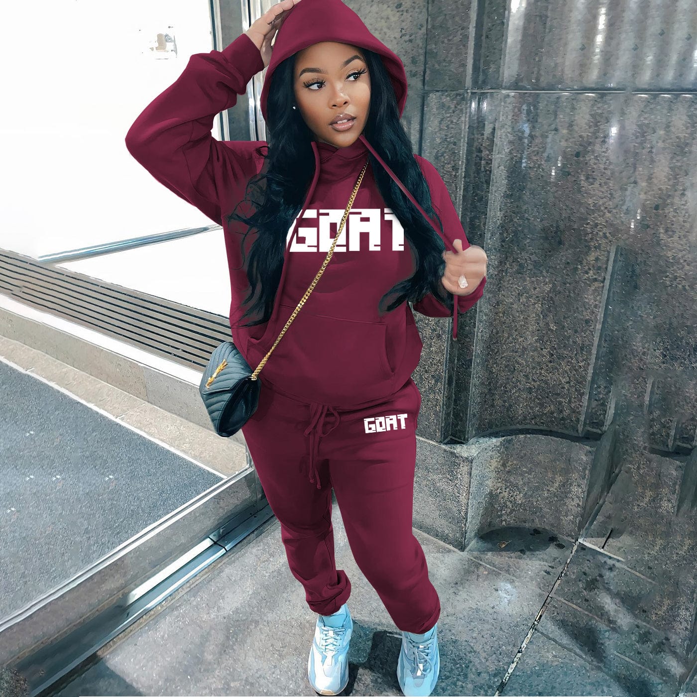 Fashion Gym Women Tracksuit Sweatsuit Set Running Tracksuit For Women