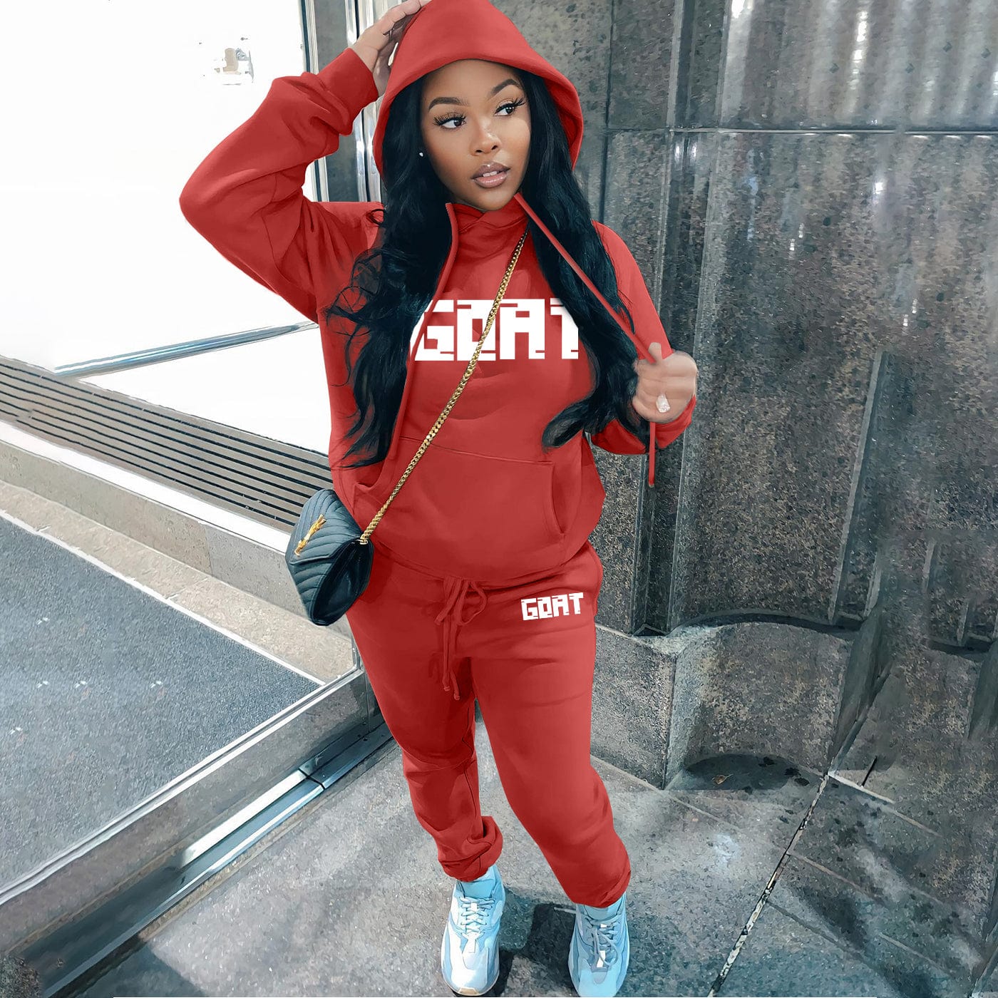 Fashion Gym Women Tracksuit Sweatsuit Set Running Tracksuit For Women