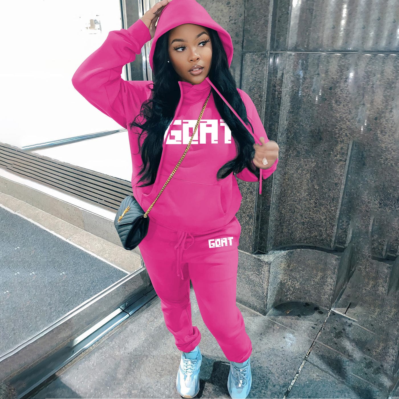 Fashion Gym Women Tracksuit Sweatsuit Set Running Tracksuit For Women