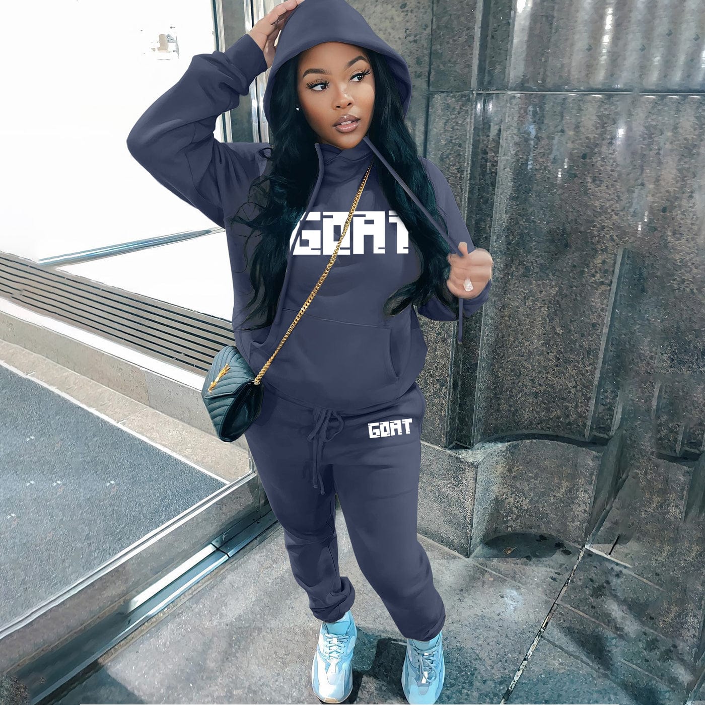 Fashion Gym Women Tracksuit Sweatsuit Set Running Tracksuit For Women