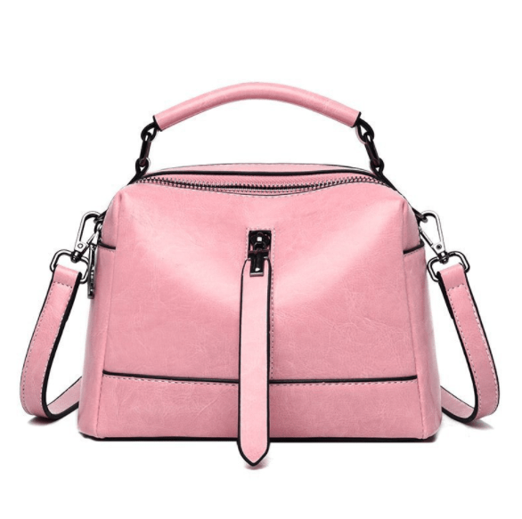 Fashion high-capacity  fashion bags ladies handbags retro style brown pu leather tote bag office handbag for ladies