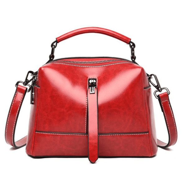 Fashion high-capacity  fashion bags ladies handbags retro style brown pu leather tote bag office handbag for ladies