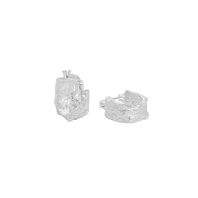 fashion jewelry 925 silver earrings jewelry 18K gold plated sterling silver  hoop earrings for women
