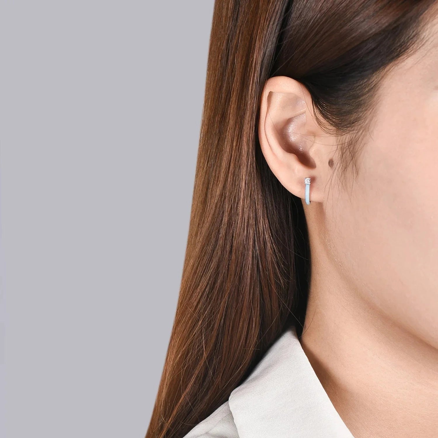 fashion jewelry 925 silver earrings jewelry 18K gold plated sterling silver  hoop earrings for women