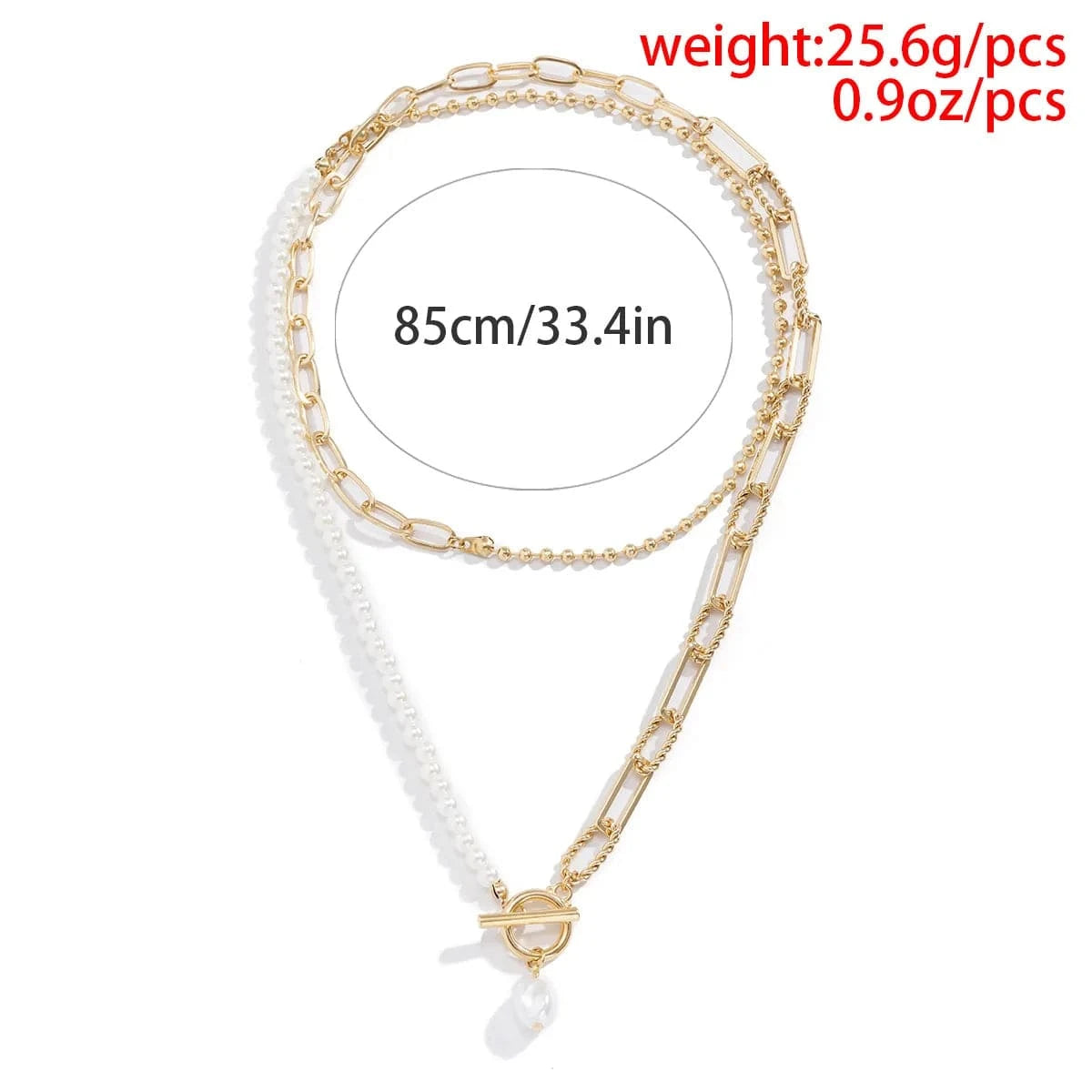 Fashion jewelry necklaces gold pendants  chain Pearl necklace for women best friend necklaces