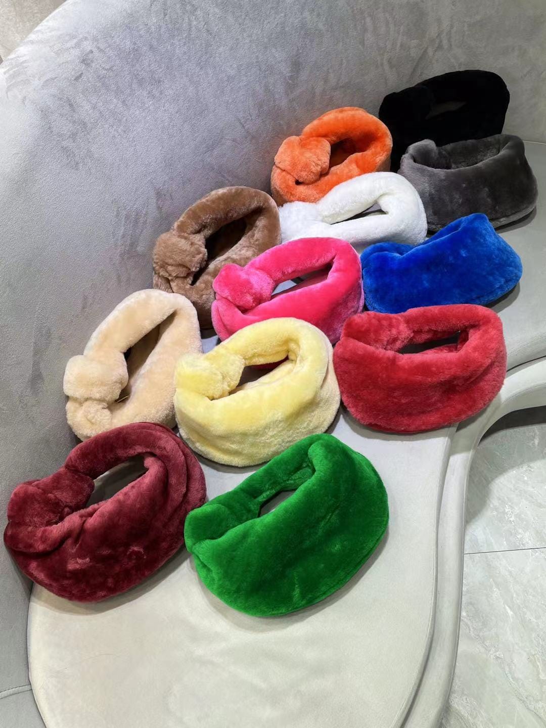 Fashion Ladies Real Wool women purses 2022 luxury name brand purses and ladies handbags custom with logo