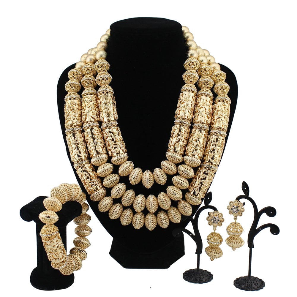 Fashion latest coral beads jewelry set / No ring / 17 Natural coral beads gold plated high quality fashion latest wedding  party gift bridal hot sale wholesale factory jewelry set