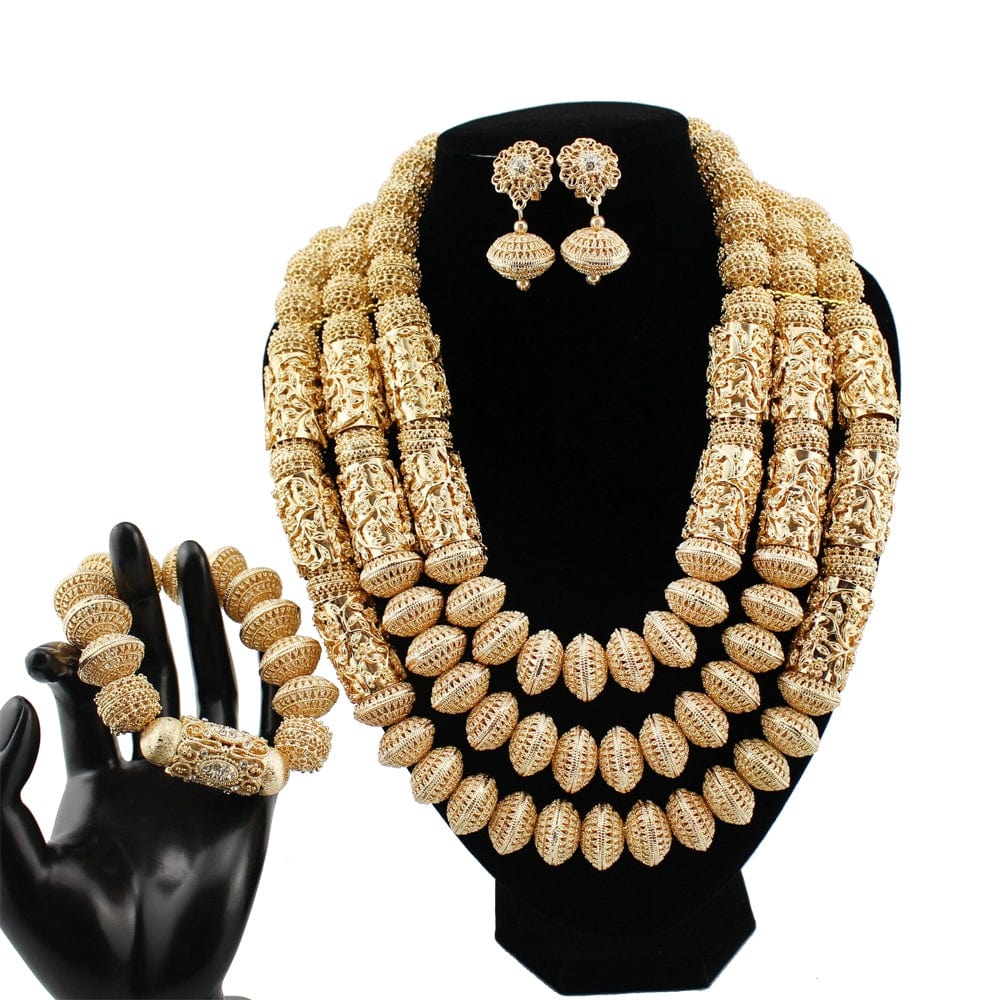 Fashion latest coral beads jewelry set / No ring / 18 Natural coral beads gold plated high quality fashion latest wedding  party gift bridal hot sale wholesale factory jewelry set