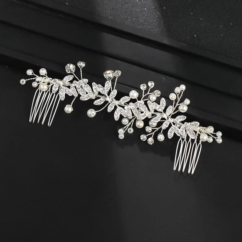 Fashion Luxury Wedding Full Crystal Wedding Comb Handmade Wedding Head Accessories Bridal Hair Jewelry