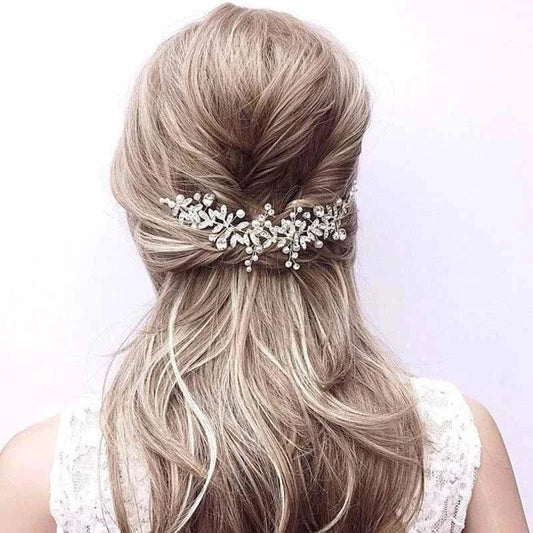 Fashion Luxury Wedding Full Crystal Wedding Comb Handmade Wedding Head Accessories Bridal Hair Jewelry