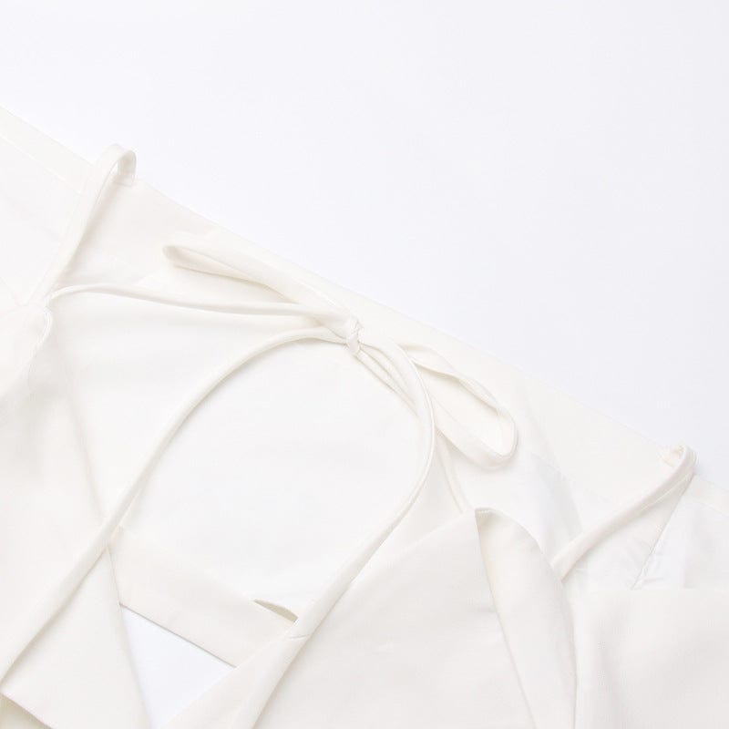 Fashion New Vintage Unique Blazers Ladies Women Off The Shoulder Hollow Out Long Sleeve V-Neck Suit Fall Autumn  Women Clothes