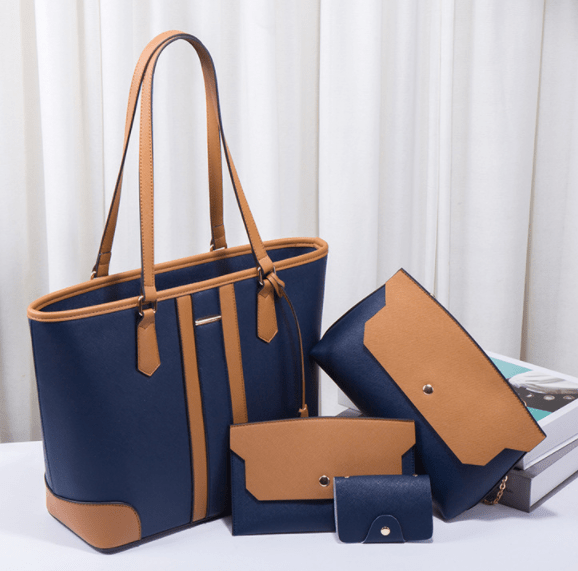 fashion purse sets handbags luxury ladies women bag set women handbags 4 pcs