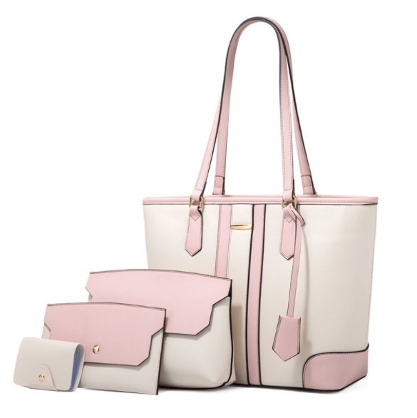 fashion purse sets handbags luxury ladies women bag set women handbags 4 pcs