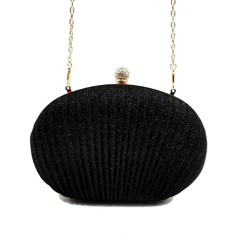 Fashion Simple OEM / ODM Noble Women's Shell Dinner Bag  Chain Shoulder Cross-body Wedding Evening Single-shoulder Bag