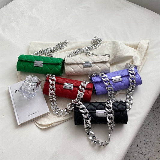 Fashionable new handbags 2022 young lady luxury chain bags lady design purses for girls