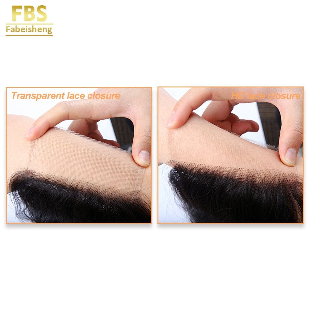 FBS Italian Wave Hair Vendor, Hot Sale Raw Burmese Human Virgin Hair, 10"-20" No Tangle No Shed 5X5 Swiss Lace Closures