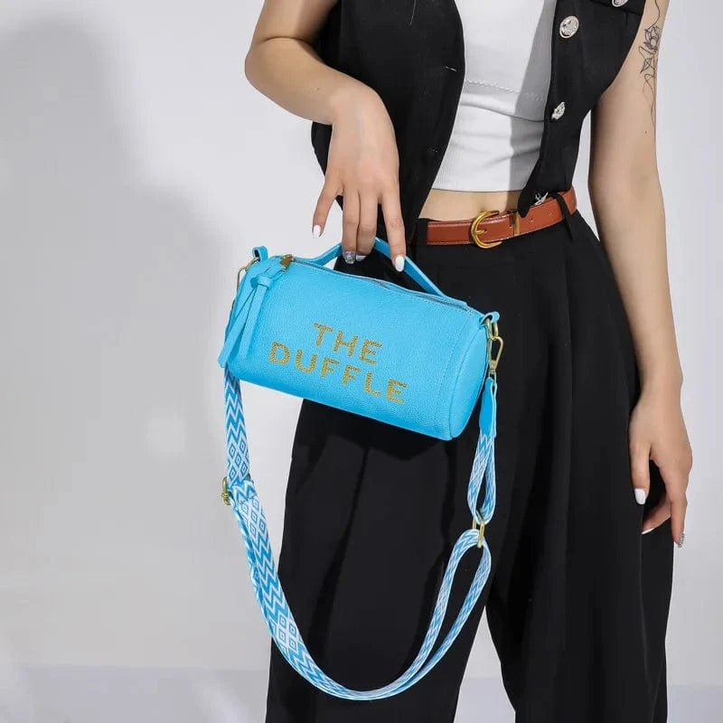Female Cylinder Trend New Brand Purses and Handbags Designer Luxury Barrel Shaped Crossbody Bags for Women Boston Shoulder Bags