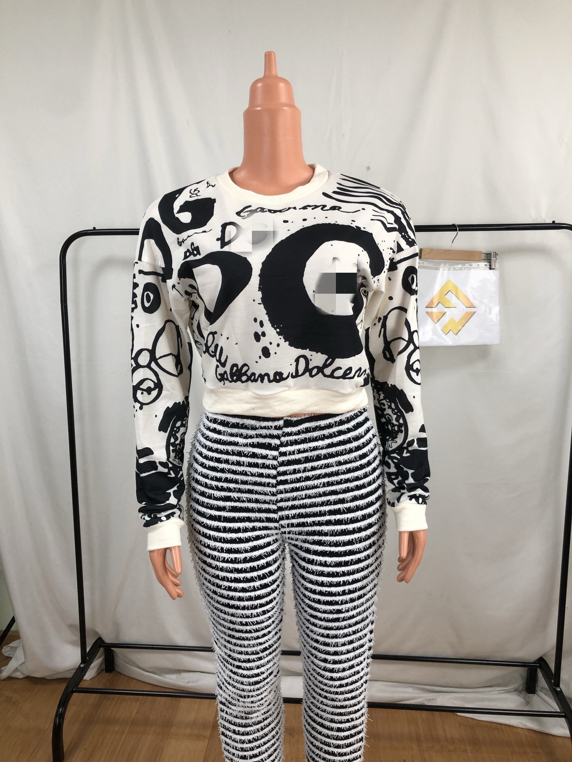 Fengway 2023 New Arrivals  Loose Crew Neck Sweater Cartoon Knitted Sweater For Women