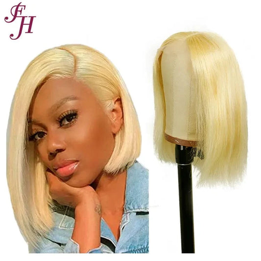 FH hair vendor 13x4 transparent lace frontal bob wig bob closure wig bob lace frontal wigs