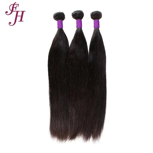FH Hair Vendor Bundle Sets Natural Black Blonde Hair Bundles Raw Virgin Brazilian Hair Bundles Package
