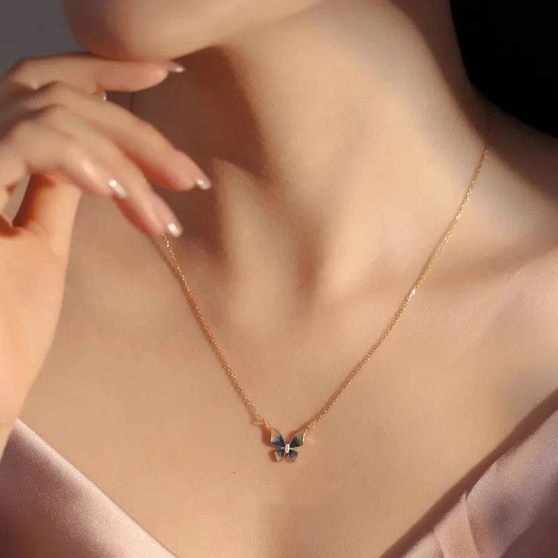 fine jewelry 925 sterling silver star necklaces two double hexagram stars diamond gold plated necklaces women