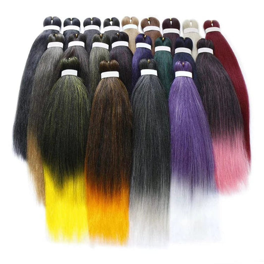 Flame Retardant Japanese Fiber Braids Synthetic Hair Jumbo Braids Extension For African Hair