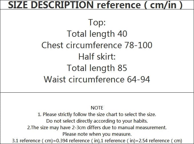 Free / Black One size  High waisted sexy buttocks split hot diamond skirt Standing collar sleeveless vest Mid length skirt two-piece set