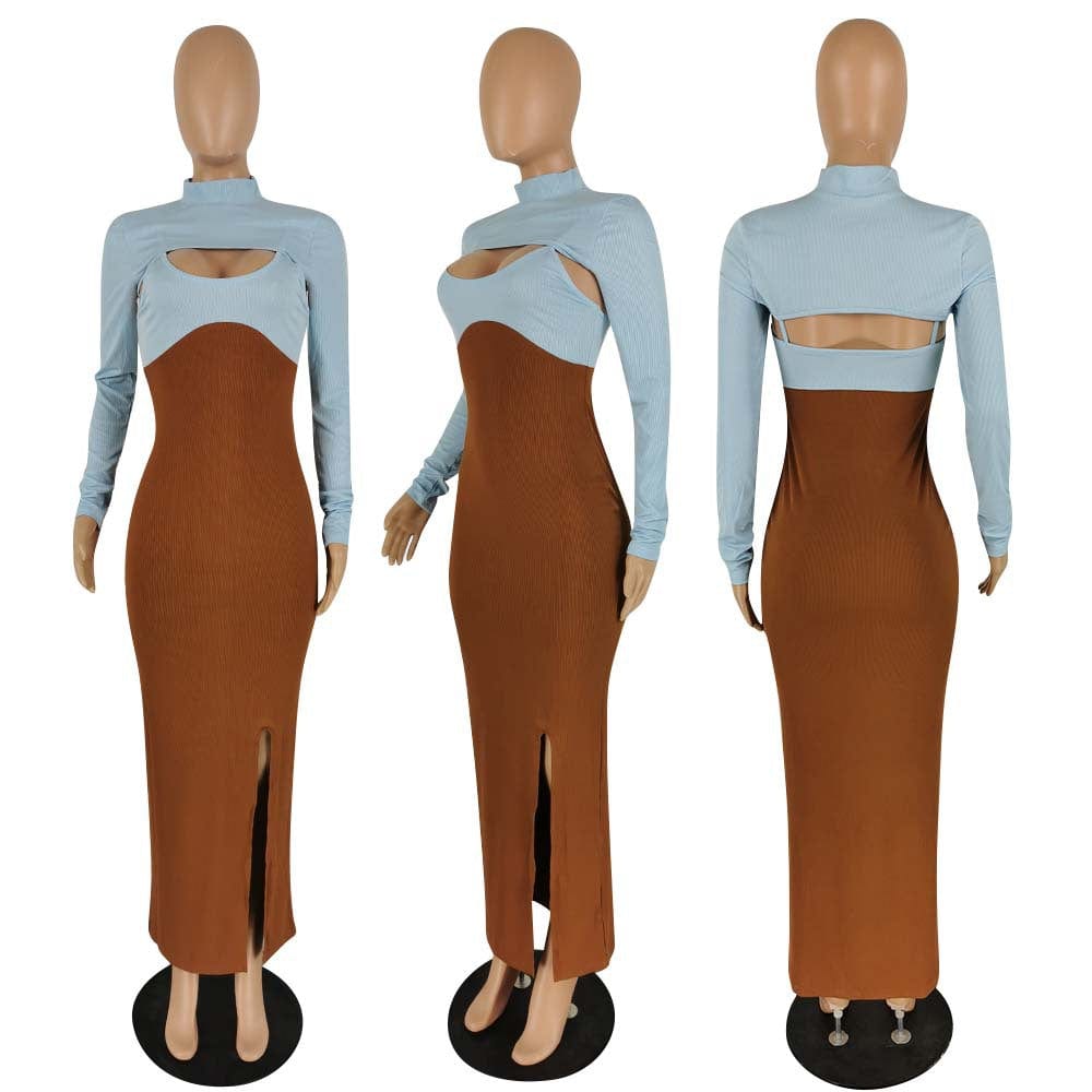 Free shipping New Arrival Custom Label Women's Long Sleeve Turtleneck Bodycon Sequin Women Autumn Elegant Casual Dresses