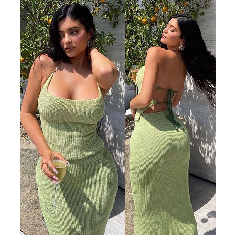 Free shipping New Stylish Women Fashion Clothing Two Piece Solid Long Sleeve Ladies long maxi Dress Woman Casual Sweater Dresses