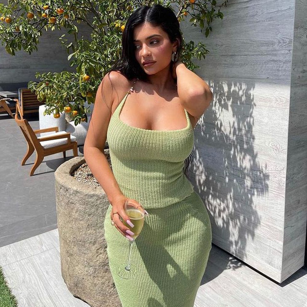 Free shipping New Stylish Women Fashion Clothing Two Piece Solid Long Sleeve Ladies long maxi Dress Woman Casual Sweater Dresses