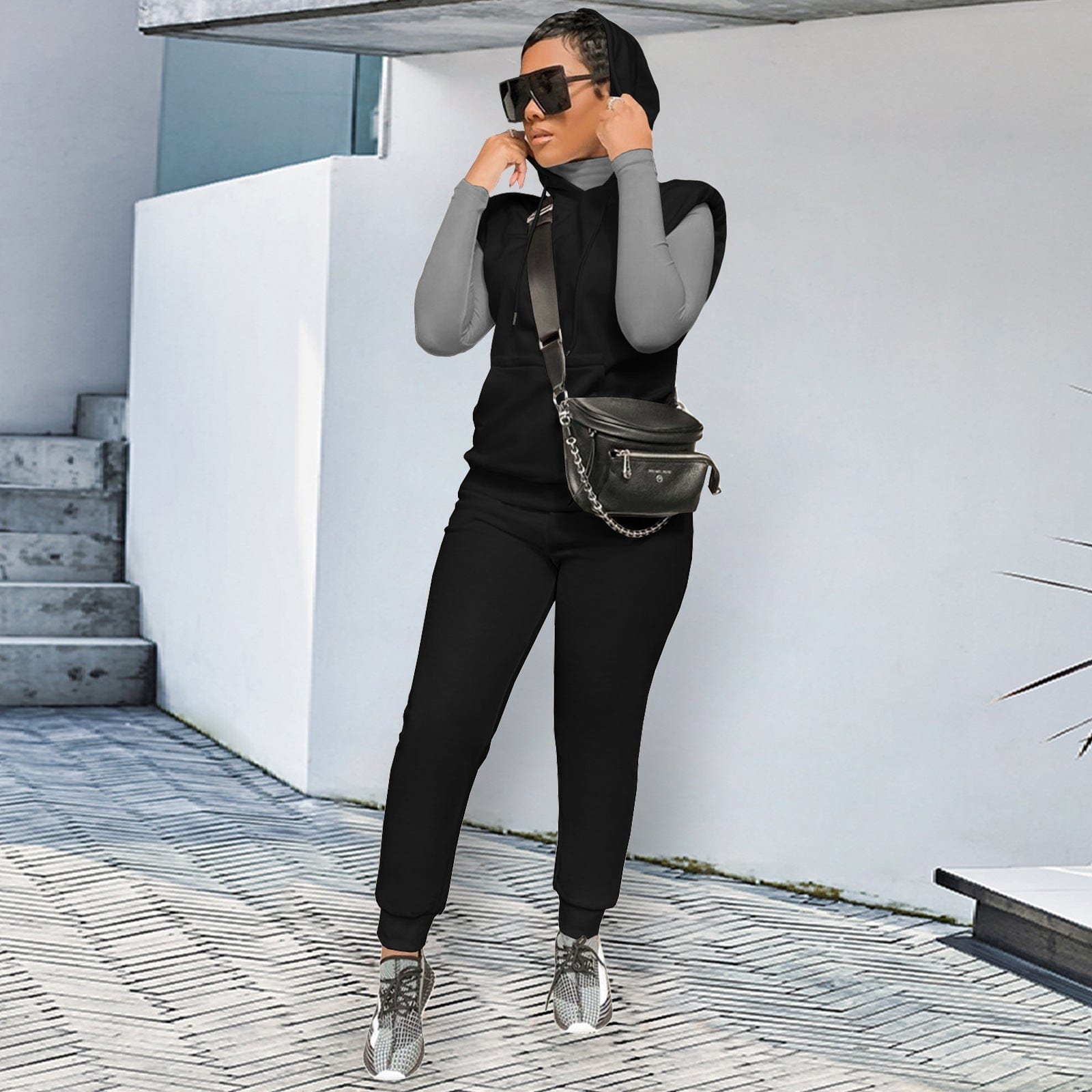 Free Shipping Women's Trousers Fall Winter Fashion Women Clothes Plus Size Solid Color Custom Sweat Pants For Women