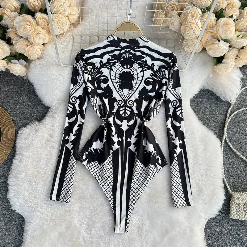 Free / White 2023 New Women Bodysuit