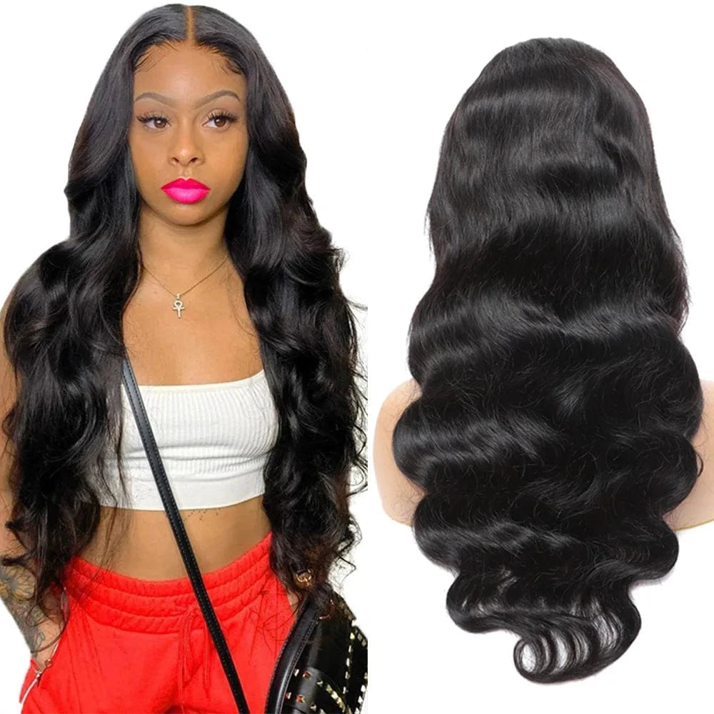 FX-HA27 Wholesales Wear and Go Lace Frontal 4x4 Body Closure Wigs Raw Curly Human Hair Wig