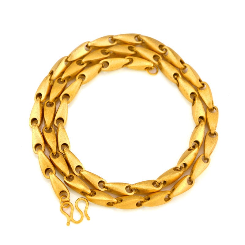 Gold Dropshipping Luxury Men's Gold Chain Necklace for Wedding Engagement Anniversary Jewelry Birthday Christmas New Year Gifts Male