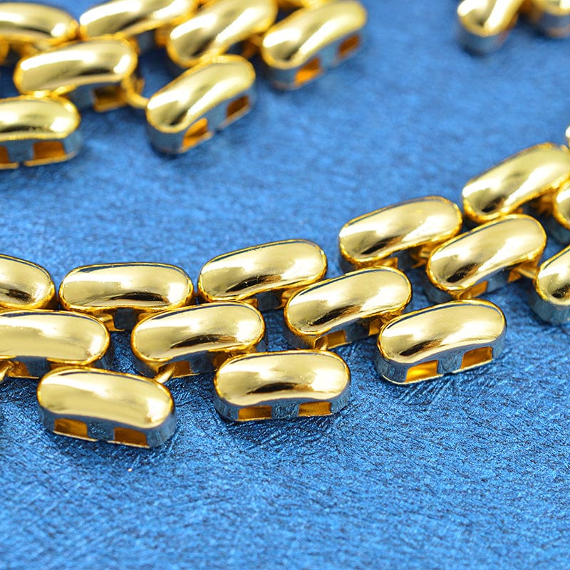 Gold Mexico high quality copper Women wedding party big accessories for women indian bridal jewelry set wedding