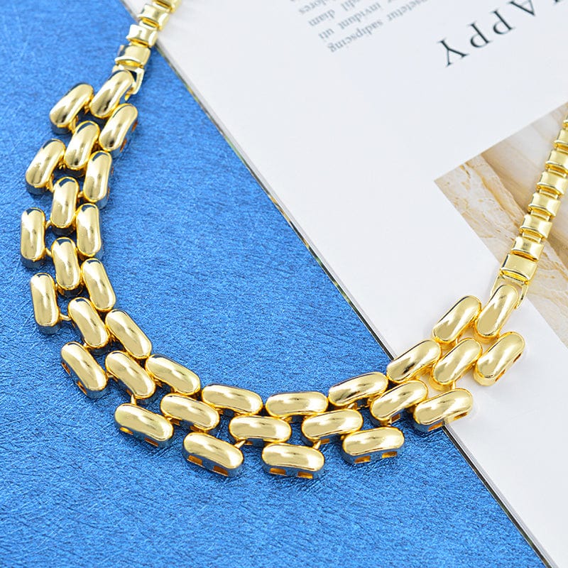 Gold Mexico high quality copper Women wedding party big accessories for women indian bridal jewelry set wedding