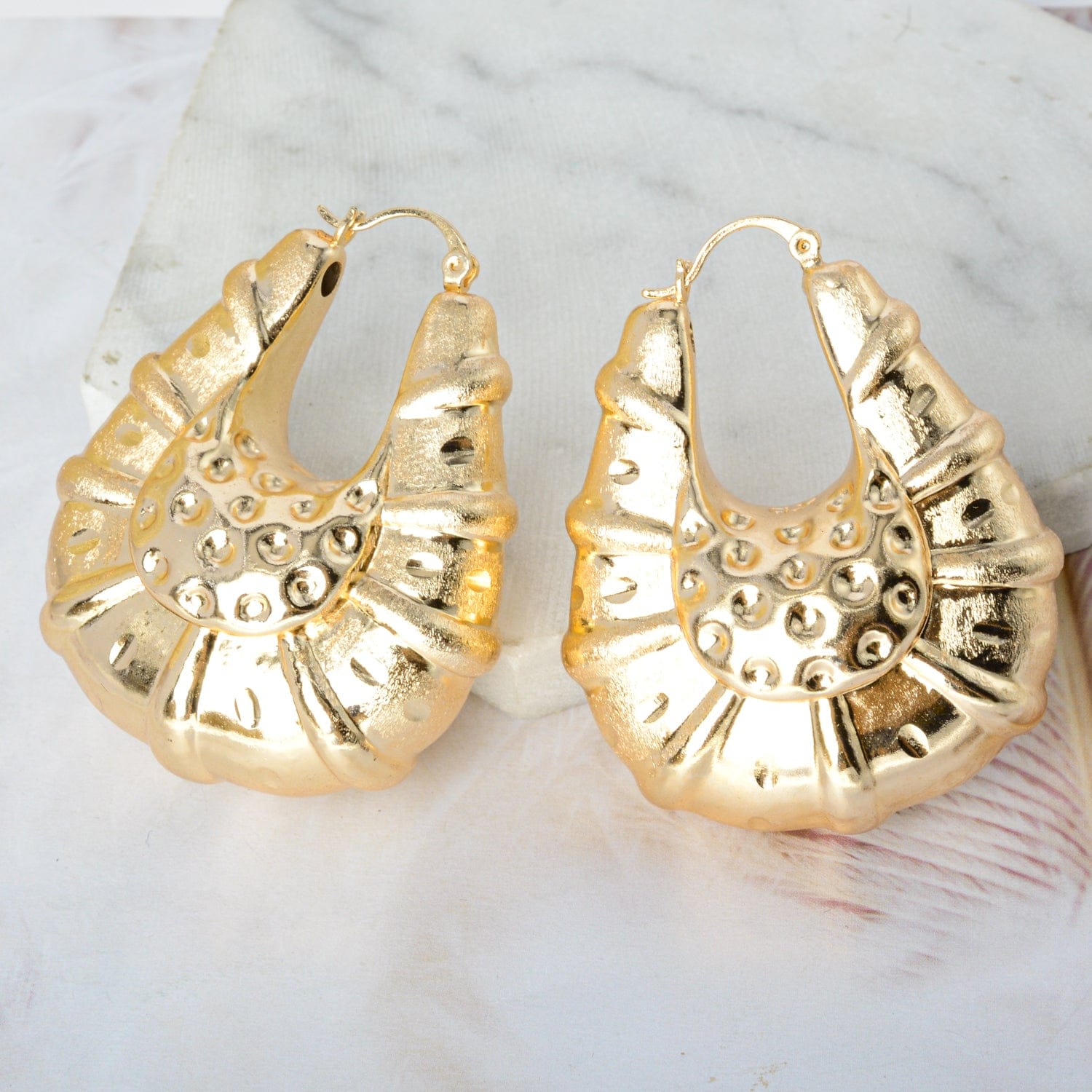 Gold Spain New Fashion Classic Jewelry for African Earrings Fashion party earrings for romantic hip-hop trends 14k earring