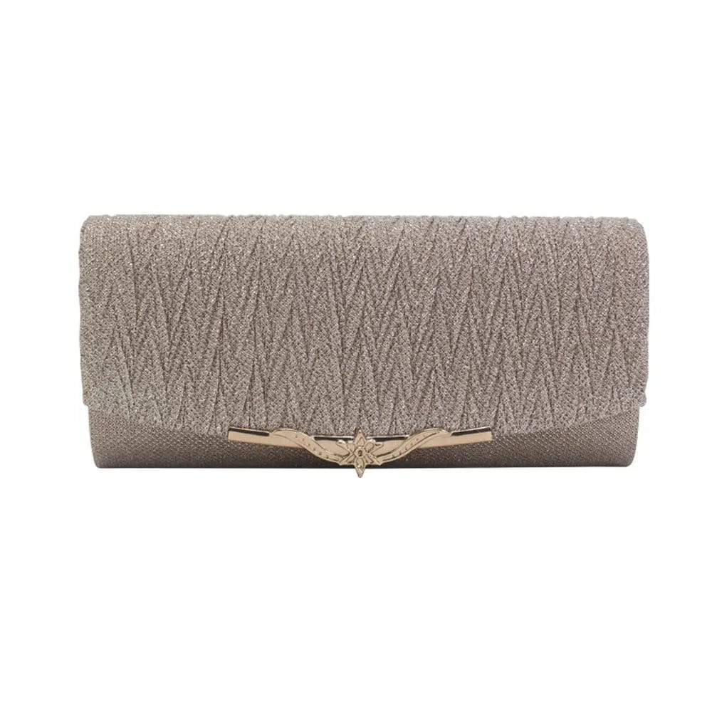 Golden Factory Exclusively New European And American Fashion Dinner Bag Women's Clutch Bag Fold Satin Evening Dinner Bag