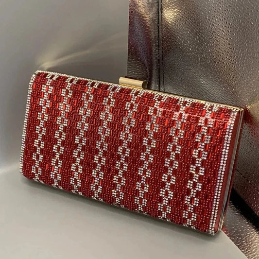 good quality bling diamond evening clutch purse 2023 clutch bags wholesale beaded luxury ladies clutch