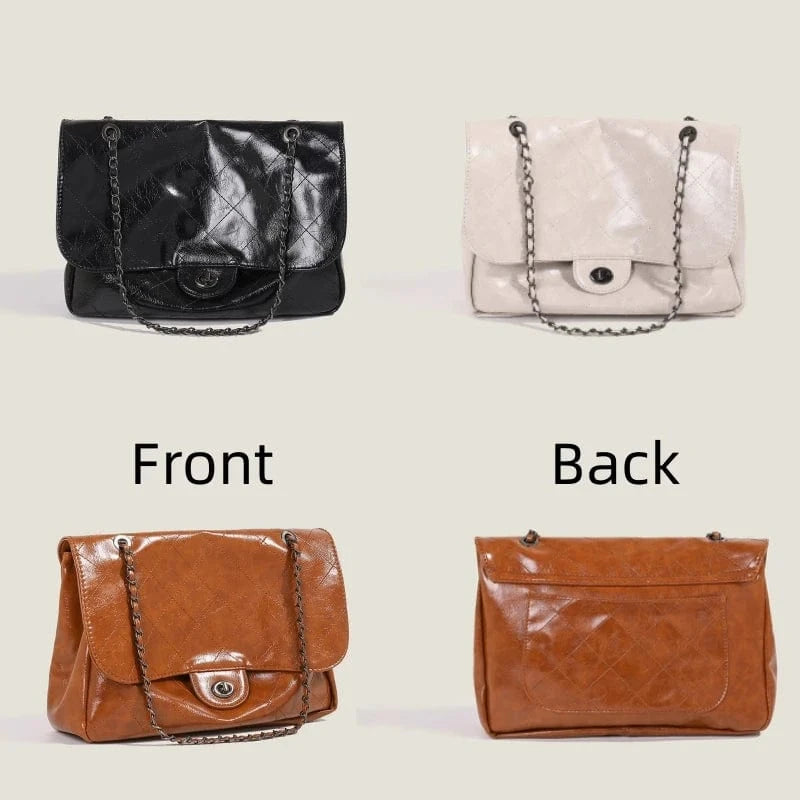 good quality brown leather vintage handbags wholesale luxury designer bags handbags women pu ladies handbag