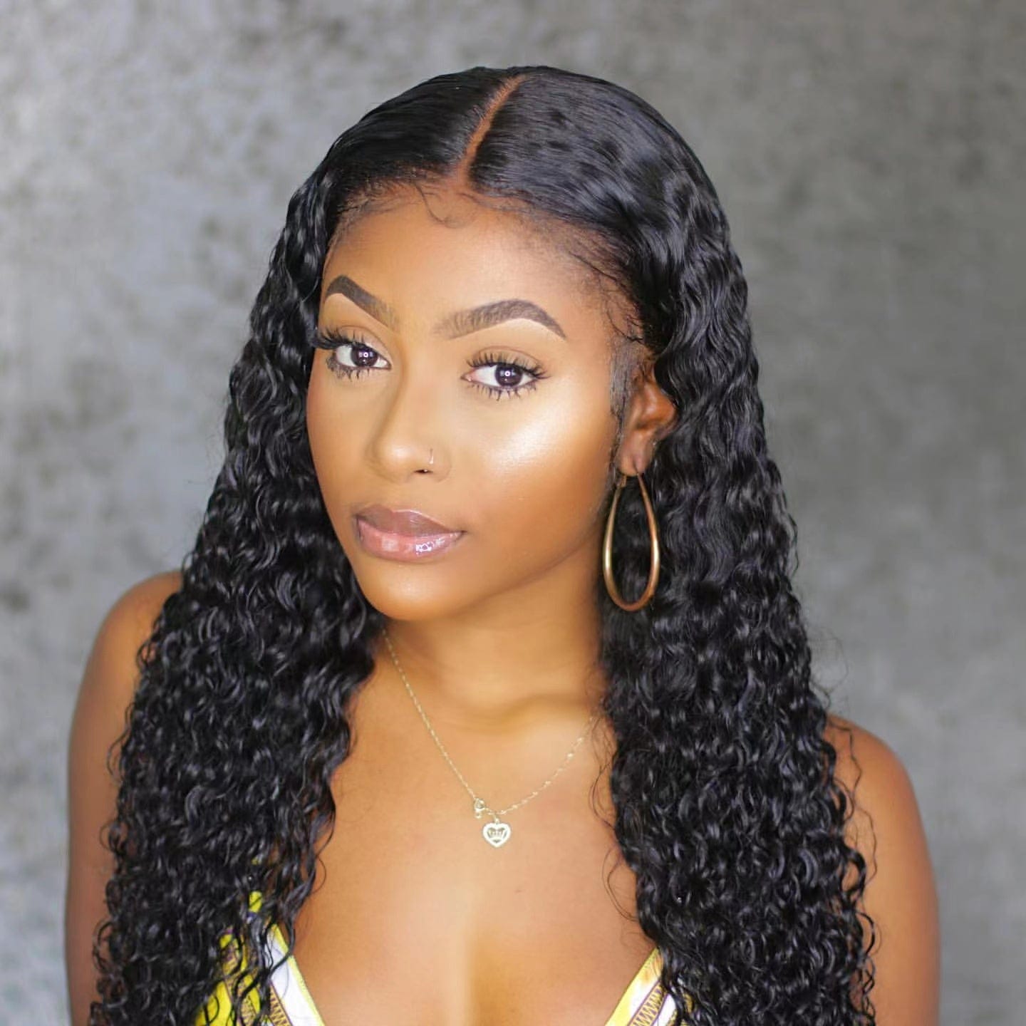 Goodluck naturel raw remy brazilian virgin 13x4lace front human hair with frontal wavy wig hair wholesale human hair wig vendors