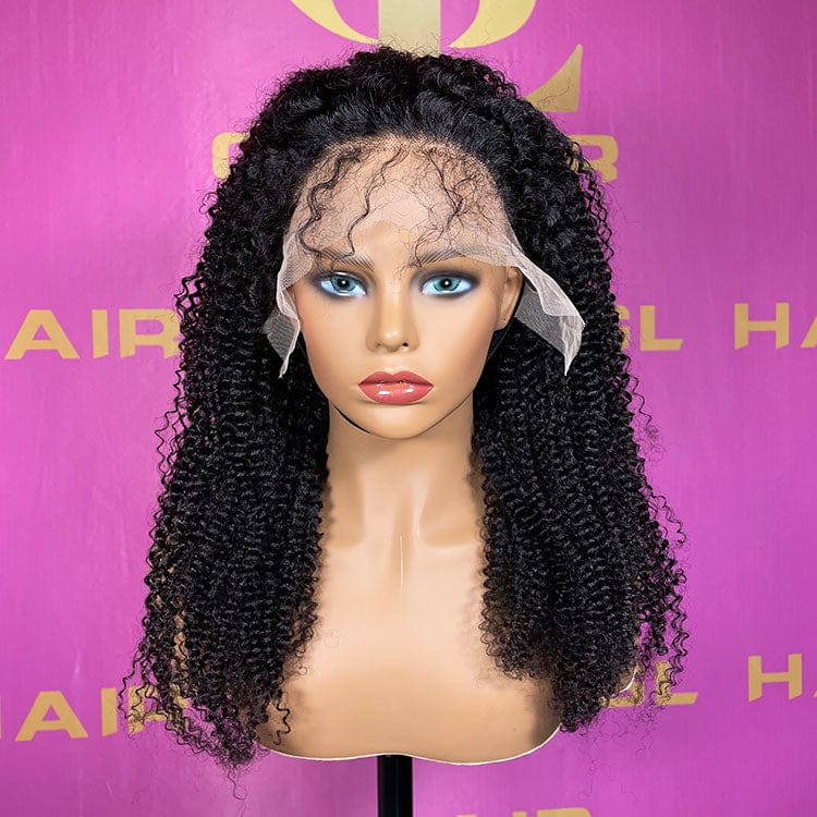 Goodluck naturel raw remy brazilian virgin 13x4lace front human hair with frontal wavy wig hair wholesale human hair wig vendors